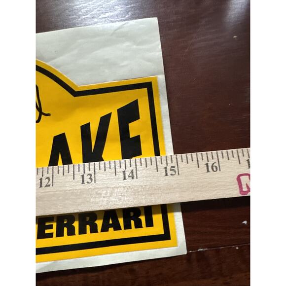 Phil Hill Signed Ferrari Sticker 50 Years 1997 Vintage Racing Memorabilia VTG - Picture 15 of 16